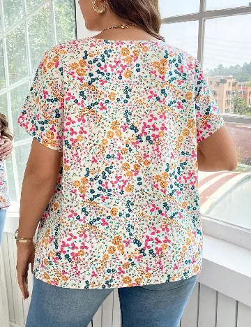 Bluza SHEIN CURVE, floral