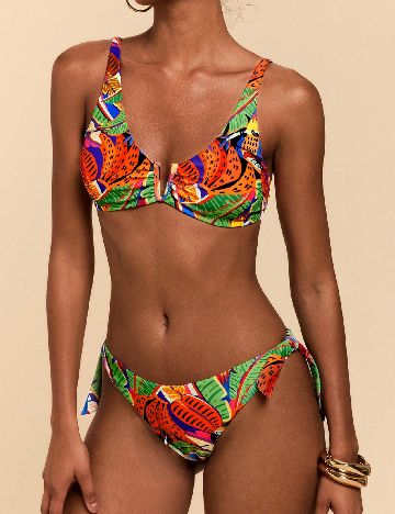 Costum de baie SHEIN, mix culori