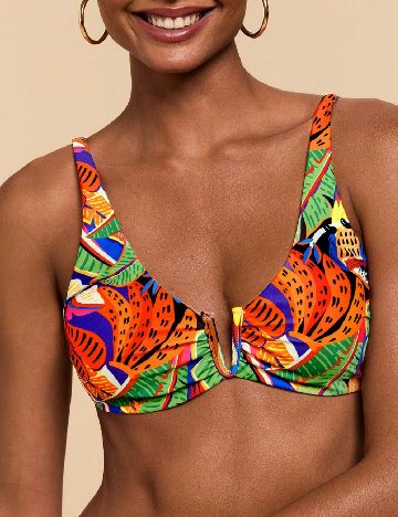 Costum de baie SHEIN, mix culori