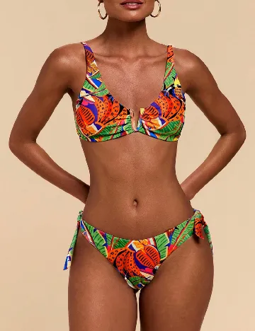 Costum de baie SHEIN, mix culori