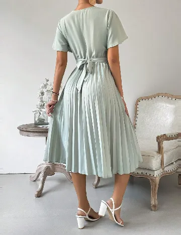 Rochie scurta SHEIN, verde