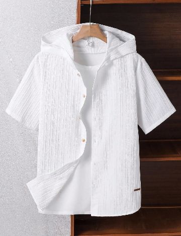 Camasa Shein Kids, alb