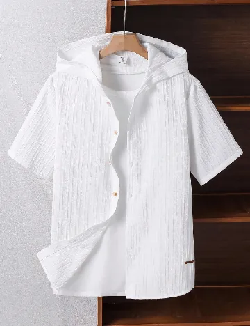 Camasa Shein Kids, alb