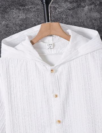 Camasa Shein Kids, alb