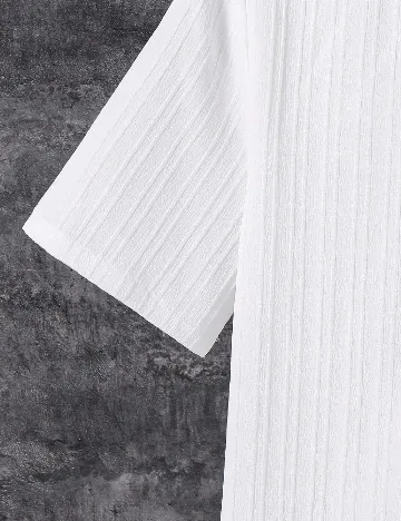 Camasa Shein Kids, alb