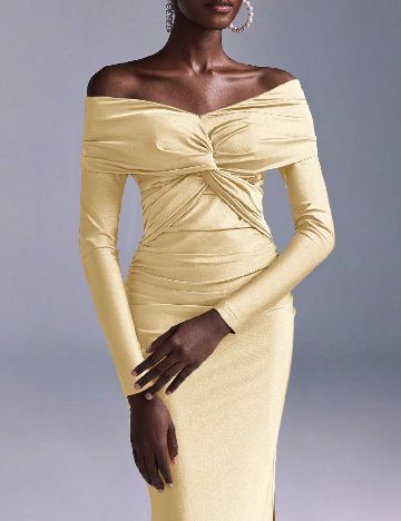 Rochie lunga SHEIN, galben