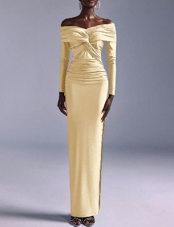 Rochie lunga SHEIN, galben