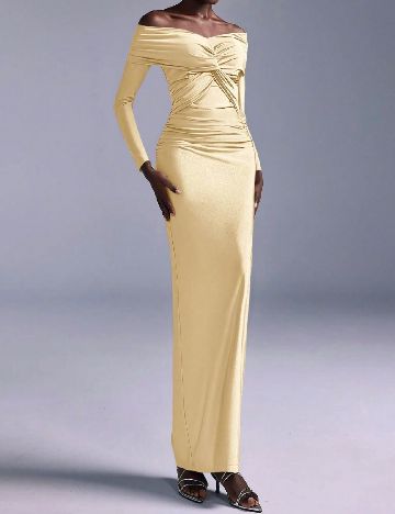 Rochie lunga SHEIN, galben