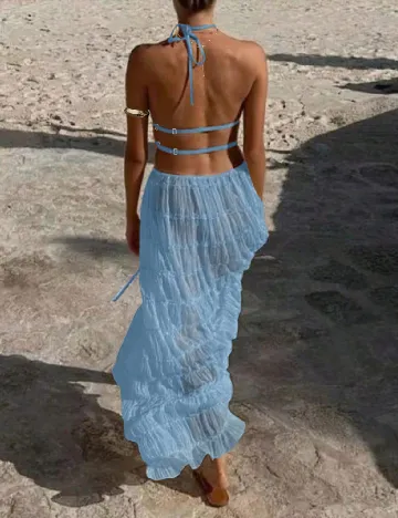 Compleu De Plaja SHEIN, albastru