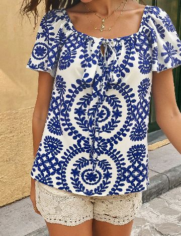 Bluza SHEIN, albastru