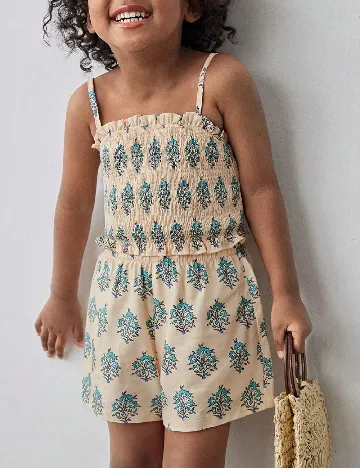 Compleu Shein Kids, crem