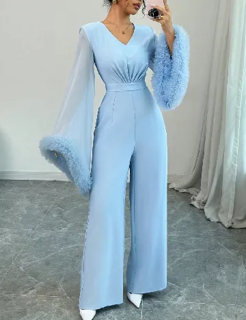 Salopeta SHEIN, albastru