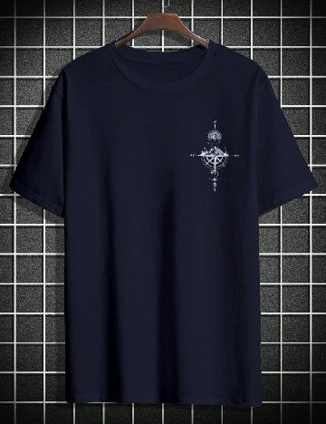 Tricou SHEIN, bleumarin