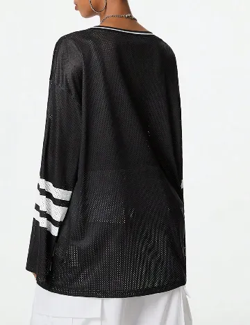 Bluza Oversize SHEIN, negru