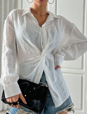 Camasa Dazy, alb