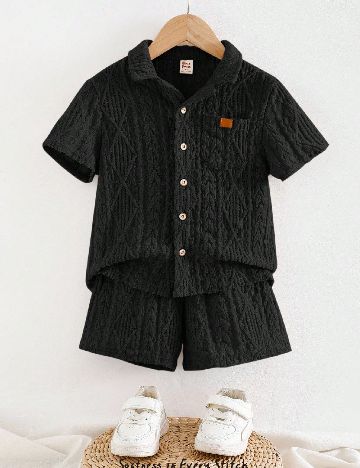 Compleu Shein Kids, negru