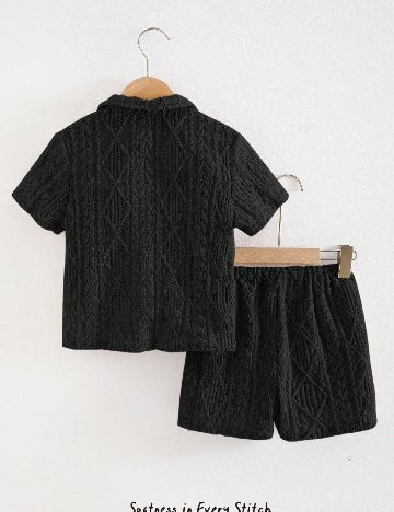 Compleu Shein Kids, negru