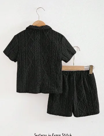 Compleu Shein Kids, negru