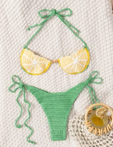 Set lenjerie SHEIN, verde