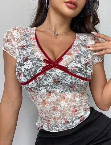 Top Dazy, floral print
