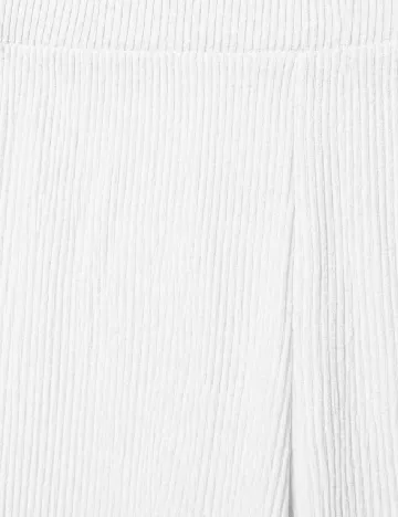 Pantaloni Zara, alb