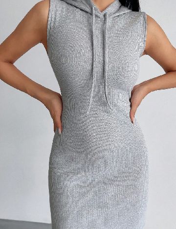 Rochie scurta SHEIN, gri