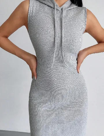 Rochie scurta SHEIN, gri