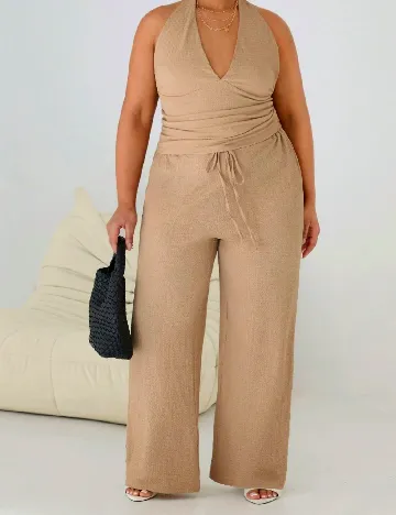 Compleu SHEIN CURVE, maro