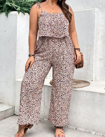 Salopeta SHEIN CURVE, mix culori