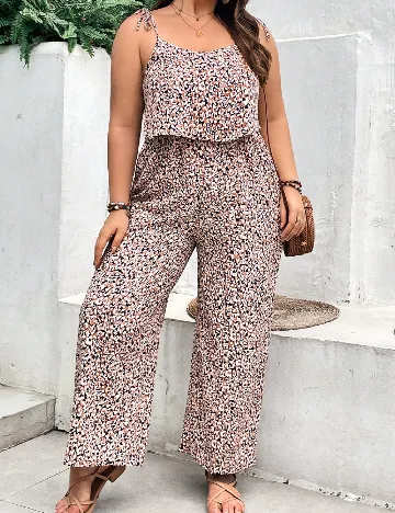 Salopeta SHEIN CURVE, mix culori