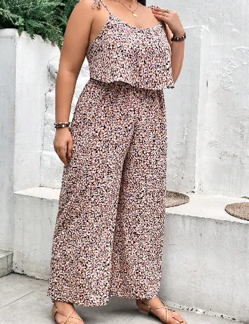 Salopeta SHEIN CURVE, mix culori