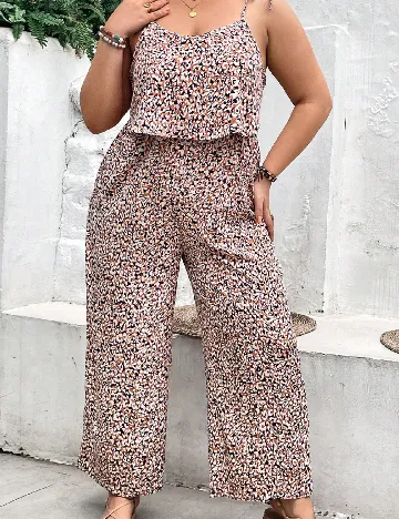 Salopeta SHEIN CURVE, mix culori