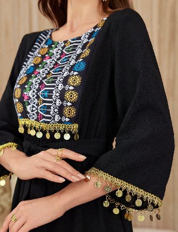 Rochie lunga SHEIN, negru