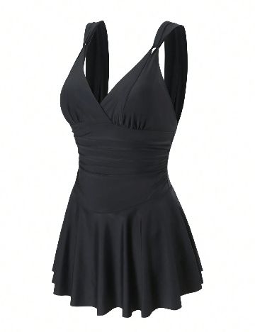 Salopeta de plaja SHEIN, negru