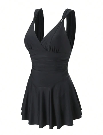 Salopeta de plaja SHEIN, negru