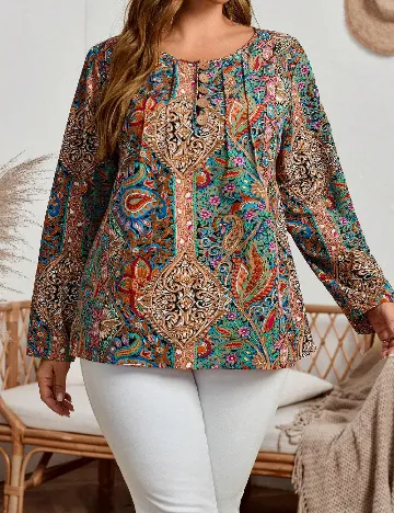 Bluza Emery Rose Curve, mix culori