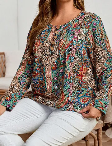 Bluza Emery Rose Curve, mix culori