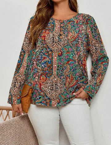 Bluza Emery Rose Curve, mix culori