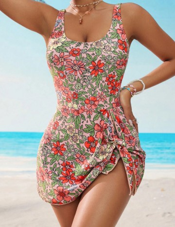 Costum de baie SHEIN, mix culori