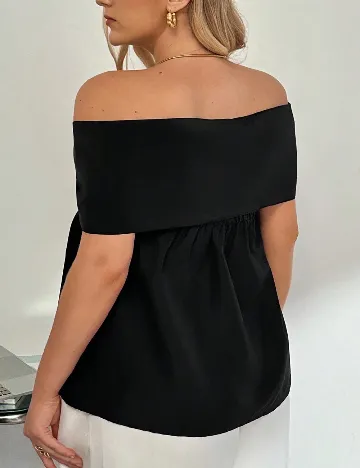 Bluza SHEIN CURVE, negru