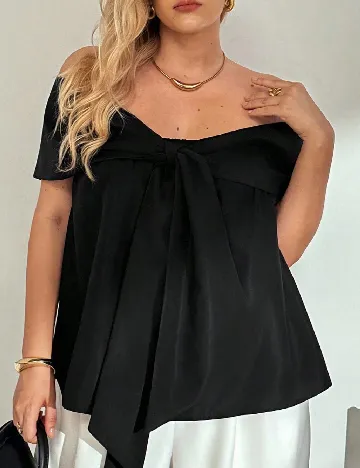 Bluza SHEIN CURVE, negru