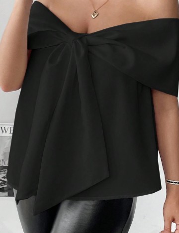 Bluza SHEIN CURVE, negru