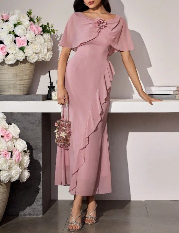 Rochie lunga SHEIN, roz