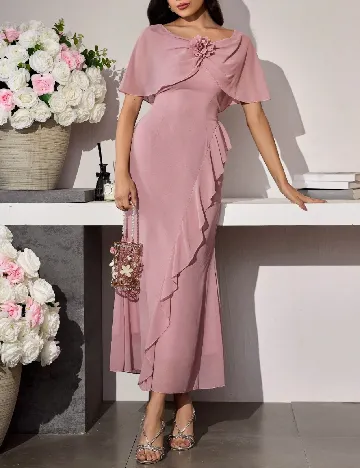 Rochie lunga SHEIN, roz