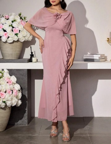 Rochie lunga SHEIN, roz