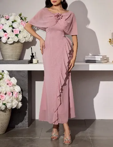 Rochie lunga SHEIN, roz