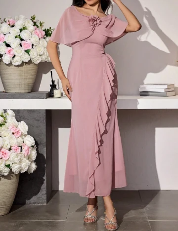 Rochie lunga SHEIN, roz