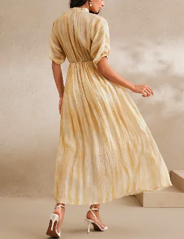 Rochie lunga Anewsta, galben