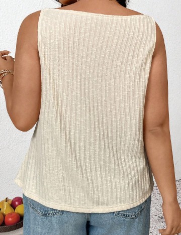 Bluza SHEIN CURVE, crem