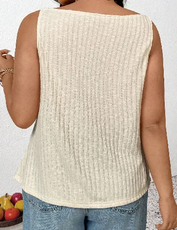 Bluza SHEIN CURVE, crem